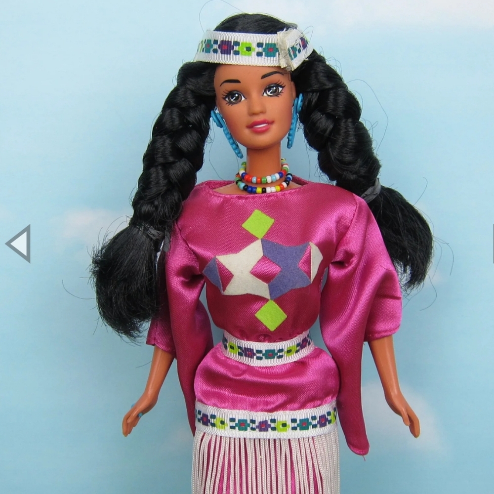 Dolls Of The World Native American Barbie 3rd Edition 1994